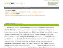 Tablet Screenshot of ipsojobs.com